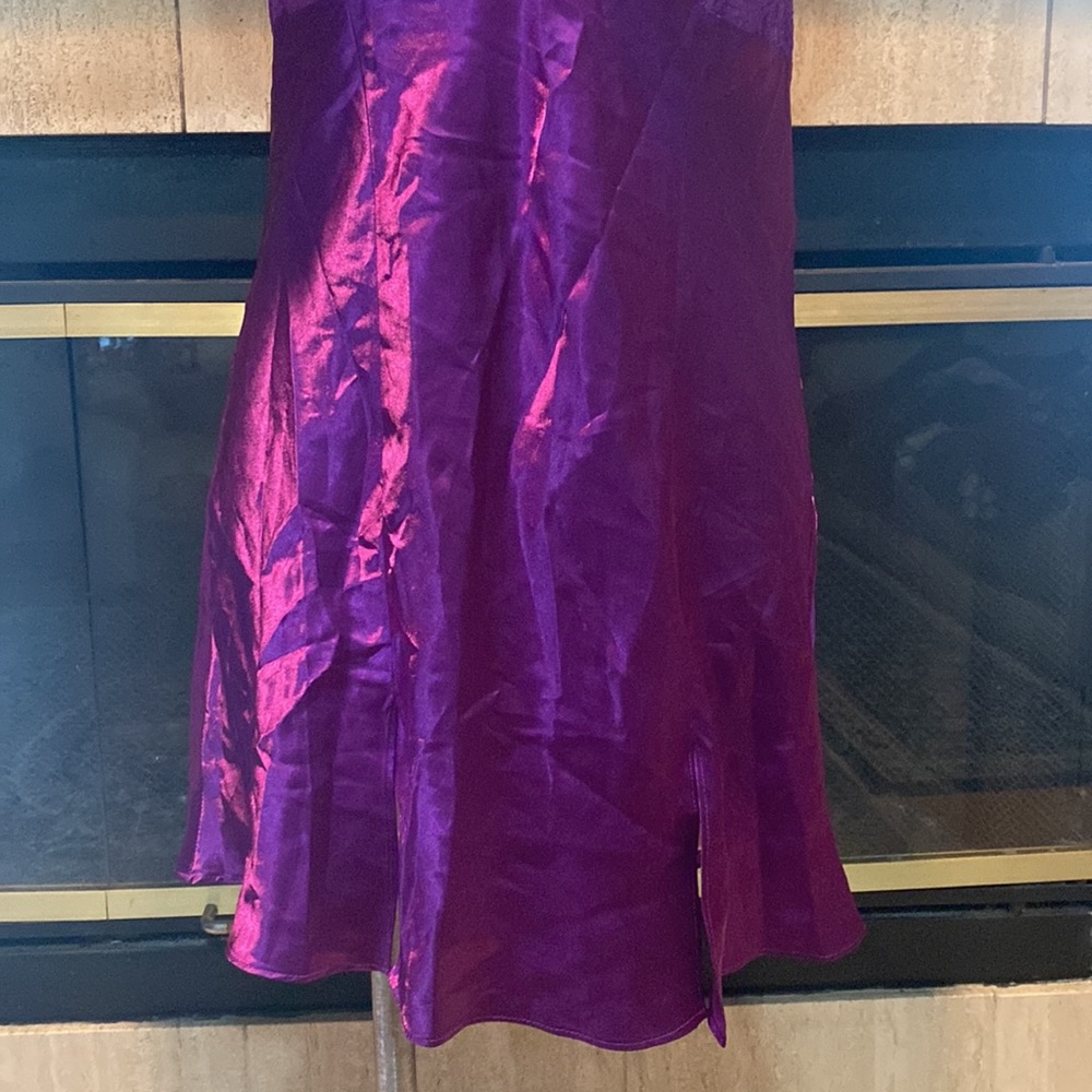 Frederick’s of Hollywood purple halter chemise - Picture 3 of 5